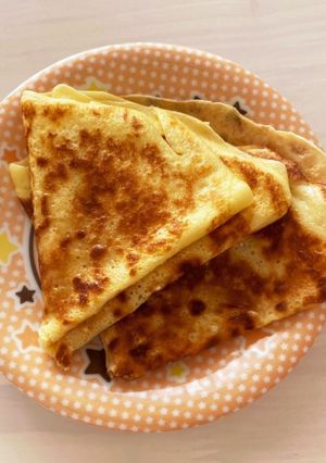 【ラカント使用】簡単クレープ生地-レシピのメイン写真