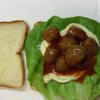 ミートボールサンド