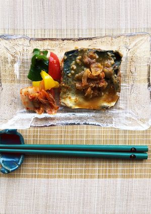 おいしいキムチ&バターサバ味噌煮-レシピのメイン写真