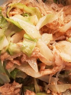 春雨とキャベツのツナサラダ-レシピのメイン写真