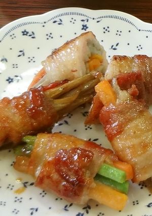 豚肉の野菜巻き-レシピのメイン写真