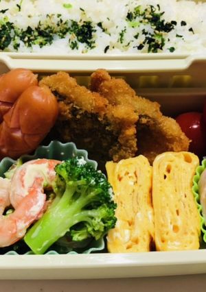 中学生お弁当きろく0513-レシピのメイン写真