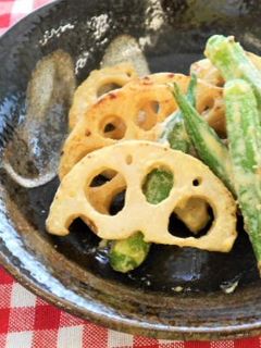 【松噛むカム】レンコンとオクラ味噌マヨ焼-レシピのメイン写真