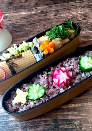 皐月28　蜂蜜味噌チキン弁当-レシピのメイン写真
