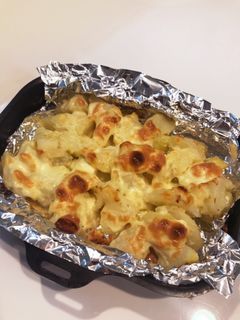じゃがいもだけ!簡単ポテトチーズ焼き-レシピのメイン写真