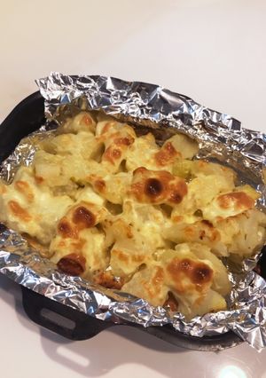 じゃがいもだけ！簡単ポテトチーズ焼き-レシピのメイン写真