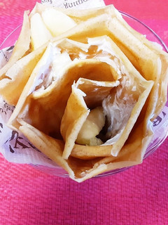 ミニバラクレープ~きな粉クリームチーズ~-レシピのメイン写真