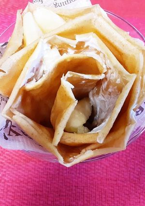 ミニバラクレープ~きな粉クリームチーズ~-レシピのメイン写真