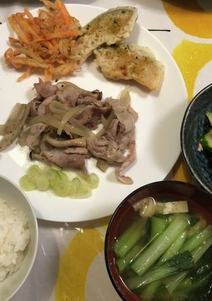 豚の薄切り塩ダレ焼き-レシピのメイン写真