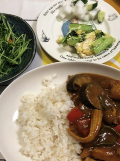 夏野菜とチキンムネ肉のカレー-レシピのメイン写真