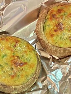 どんこ椎茸の白味噌&マヨ焼き・胡麻風味-レシピのメイン写真