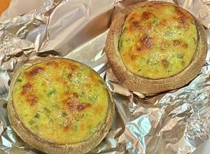 どんこ椎茸の白味噌＆マヨ焼き・胡麻風味-レシピのメイン写真