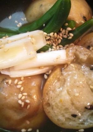 がんも餅あんかけ汁-レシピのメイン写真