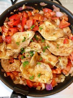 豚ロースの玉ねぎトマト炒め-レシピのメイン写真
