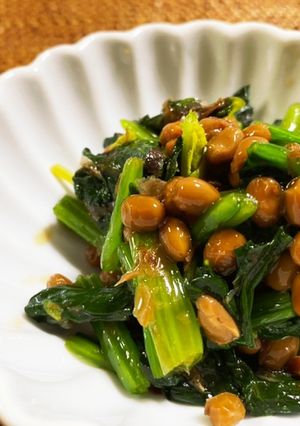 ほうれん草の納豆和え-レシピのメイン写真