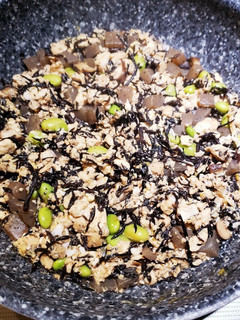 ダイエットに!栄養満点!炒り豆腐♡-レシピのメイン写真