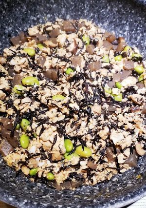 ダイエットに！栄養満点！炒り豆腐♡-レシピのメイン写真