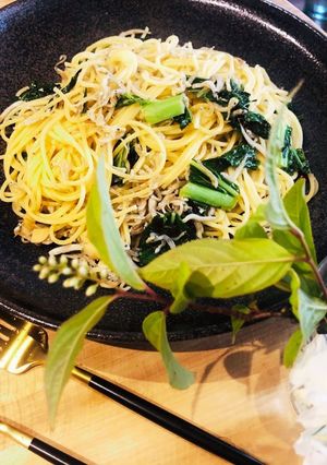 しらすとケールのパスタ-レシピのメイン写真