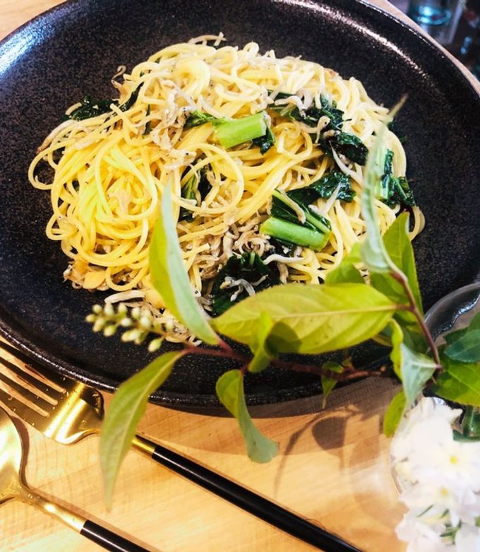 しらすとケールのパスタ-レシピのメイン写真