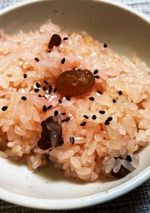北海道の赤飯（甘納豆）-レシピのメイン写真
