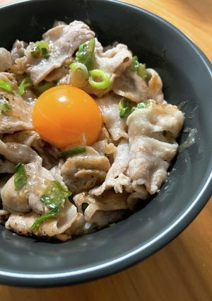 ネギ塩レモン★豚丼-レシピのメイン写真