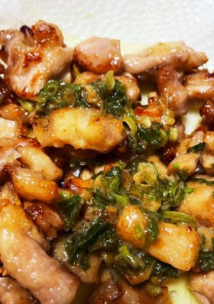 皆大好き♡無駄なし★鶏ポンねぎソースがけ-レシピのメイン写真