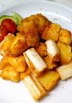 大量消費に！甘辛ジャガイモのねぎま風-レシピのメイン写真