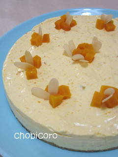 かぼちゃのレアチーズケーキ-レシピのメイン写真
