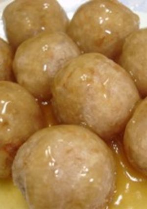 材料４つ！シャキシャキモチモチ☆蓮根団子-レシピのメイン写真