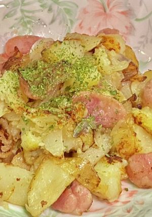 新ジャガイモと新玉ねぎのジャーマンポテト-レシピのメイン写真