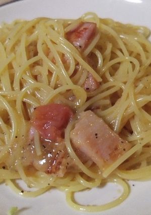 生クリームも牛乳もいらないカルボナーラ-レシピのメイン写真