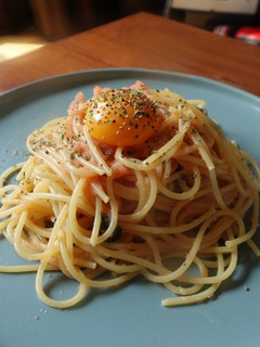 【簡単10分】濃厚明太バターパスタ-レシピのメイン写真