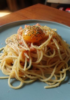 【簡単10分】濃厚明太バターパスタ-レシピのメイン写真