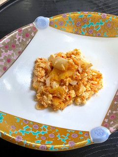 簡単!お豆腐混ぜ混ぜ♫まろやかキムチ-レシピのメイン写真
