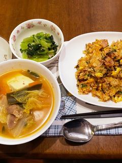 市販のキムチで作ったキムチチャーハン-レシピのメイン写真