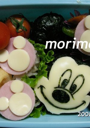 キャラ弁　おかず　ミッキー-レシピのメイン写真