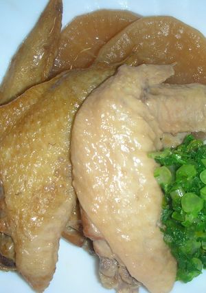 A圧力鍋で鶏手羽先と大根煮-レシピのメイン写真