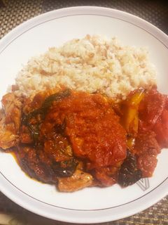 鶏腿肉と パプリカのトマトソース煮-レシピのメイン写真