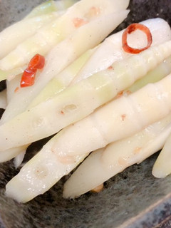 姫筍のペペロンチーノ-レシピのメイン写真