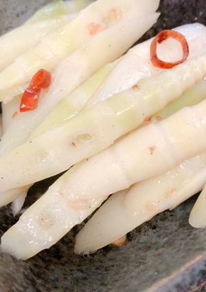 姫筍のペペロンチーノ-レシピのメイン写真