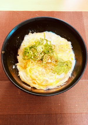 お粥の残りでレンチンしらすレタス粥-レシピのメイン写真