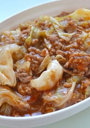 麻婆キャベツ-レシピのメイン写真