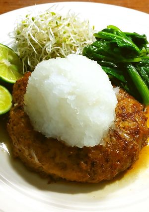 おろしハンバーグ　発酵玉葱-レシピのメイン写真