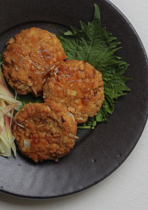 絶品美味！山椒香るヴィーガンつくね-レシピのメイン写真