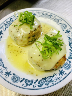 たくさんの大葉とチーズの照り焼きつくね-レシピのメイン写真