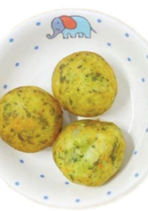 【保育園給食】ほうれん草のポテトボール-レシピのメイン写真