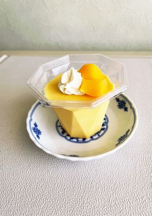 簡単　マンゴープリン-レシピのメイン写真