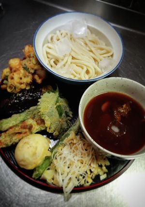 キノコと鰹ダシの冷うどん(❖≧↺≦❖)-レシピのメイン写真