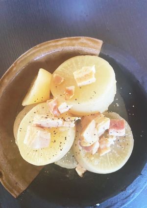 たった2品で大根とベーコンの簡単煮-レシピのメイン写真
