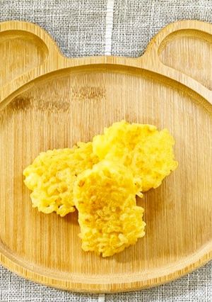 【手づかみ食べ】卵かけごはんおやき-レシピのメイン写真